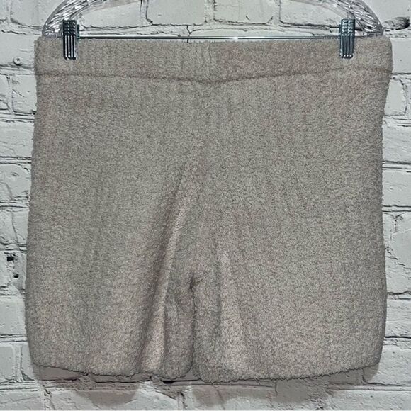 NWT Lonely Ghost Cozy Ghost Fleece Ribbed Shorts Size Large - Picture 2 of 7